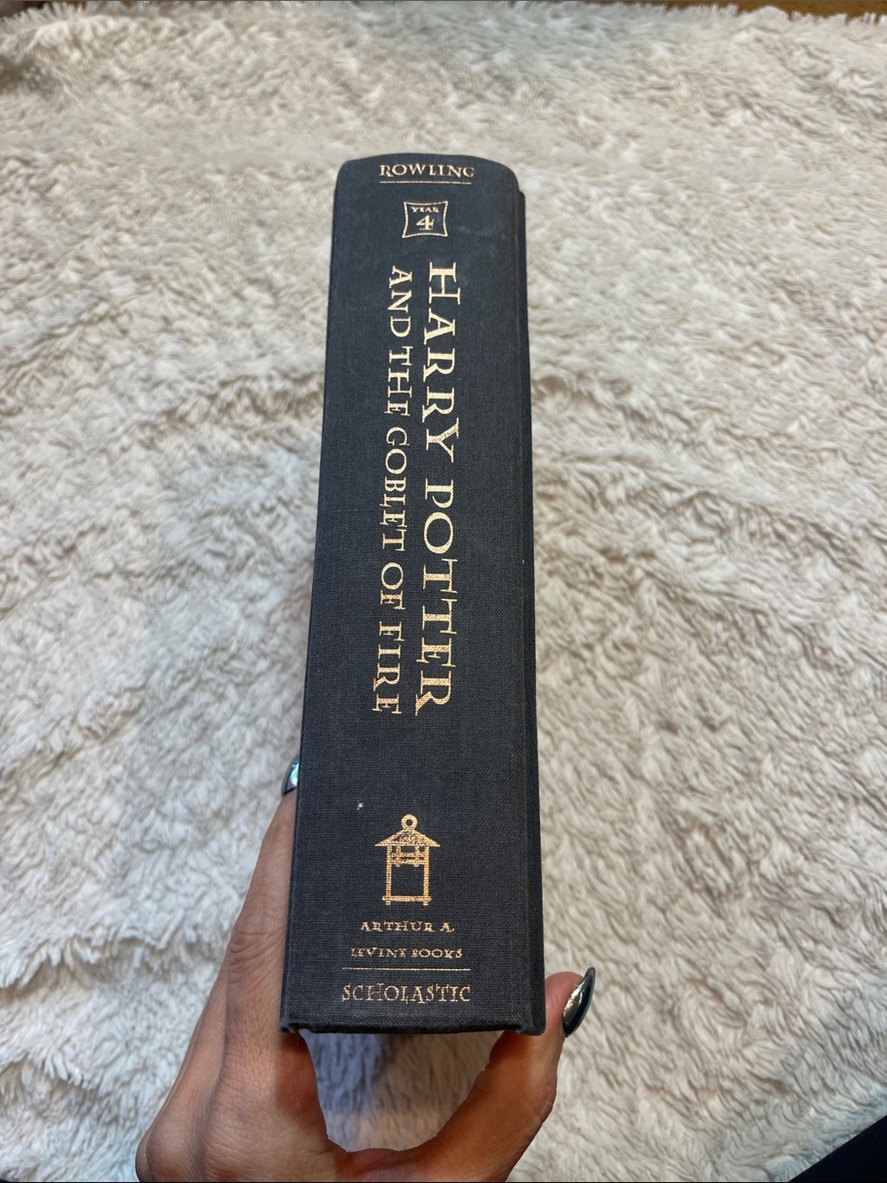 Harry Potter and the goblet of fire hardcover book